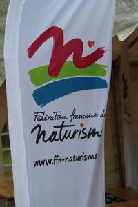 Flamme f�d�ration fran�aise de naturisme